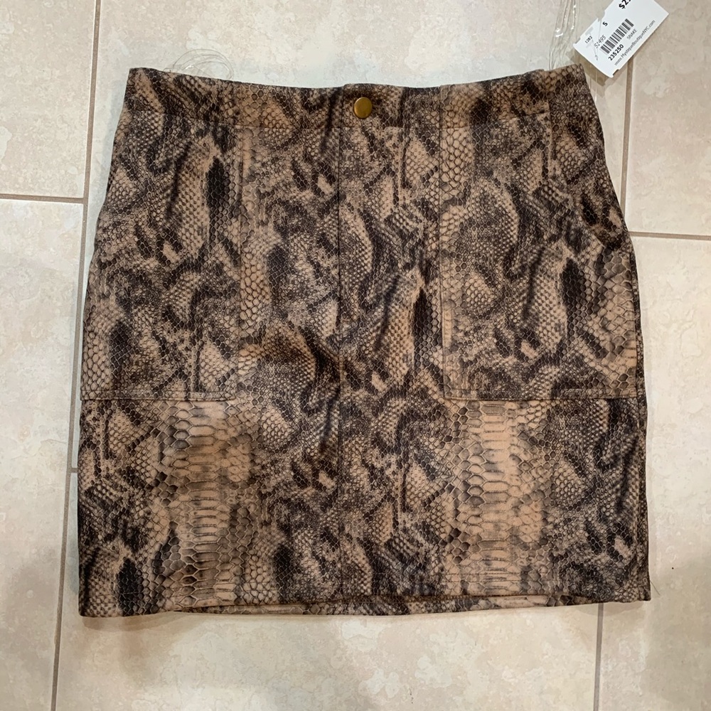 Snake Skin Skirt